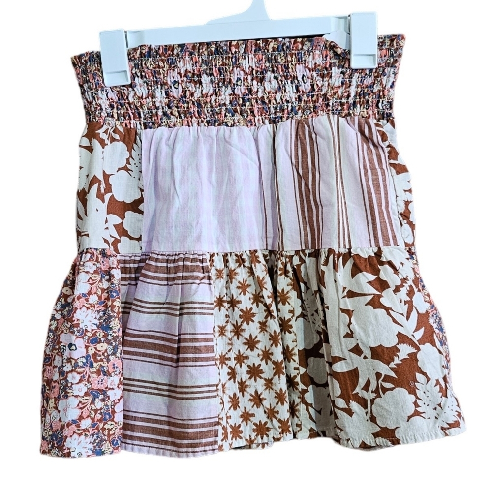 Universal Thread High Rise Mixed Pattern Mini Skirt Size XS - Picture 3 of 9